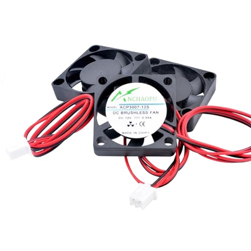 Ventilador ACP3007 30x7 mm 2 pines: refrigeración eficiente para impresoras 3D 4