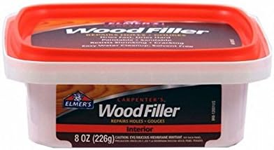 Elmer's E848D12 1/2 Pint Carpenters Wood Filler, 8 ounce
