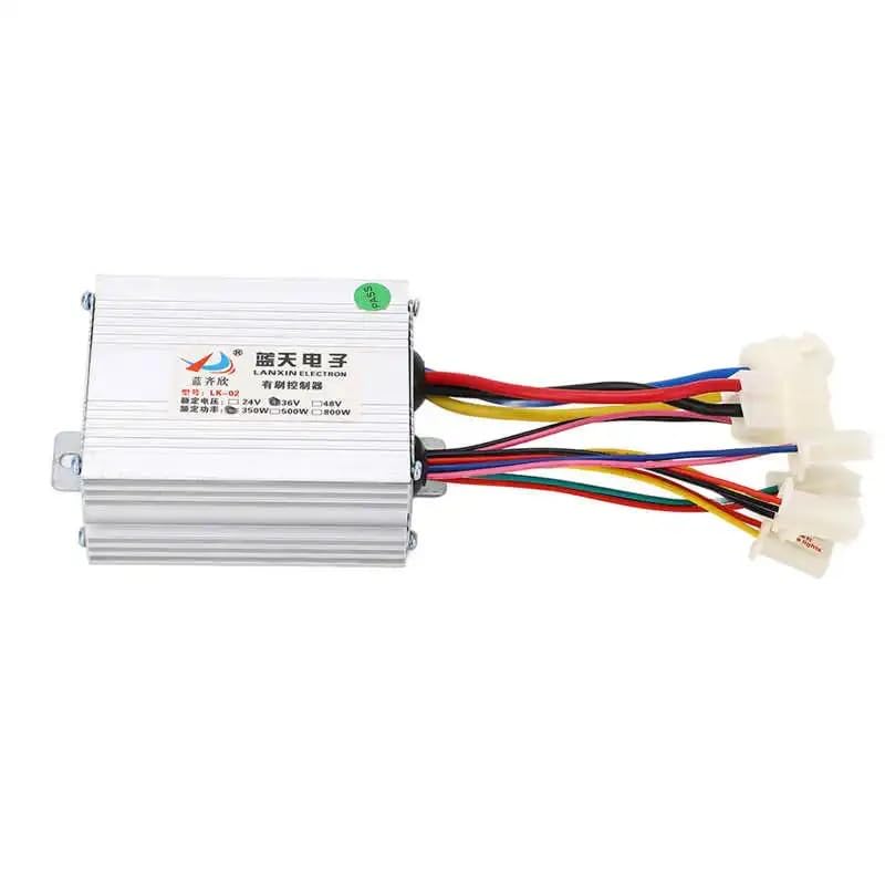 Ebike Controller 24V 36V 48V 250/350/500/800/1000W E-bike Brushed Motor Controller Electric Scooter Speed Controller Brushless Motor Controller(36V 350W)