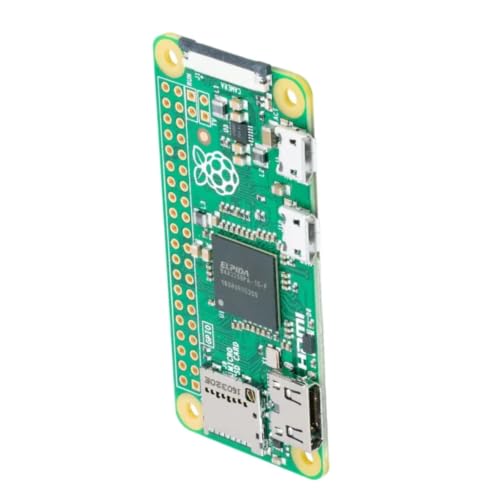 Image of Raspberry Pi Zero Development Board | 1GHz Mini SBC with 512MB RAM | 1GHz CPU | 512MB RAM | Mini HDMI & Micro USB | 40-pin GPIO for IoT, robotics & DIY electronics