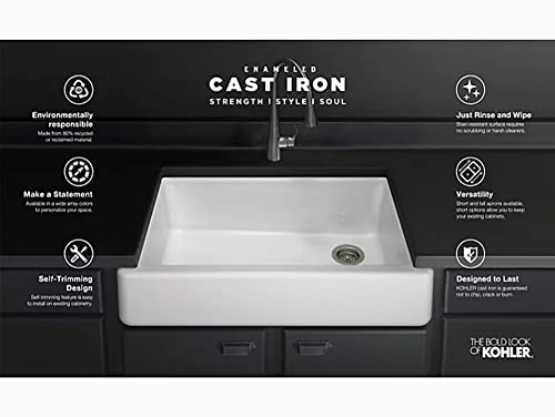 Rejilla para fregadero Kohler 6449-ST acero inoxidable miniatura 2