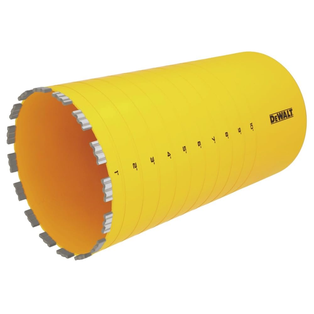 Fraise diamant DEWALT DW55028 fini les blocages en perçage 20,3cm