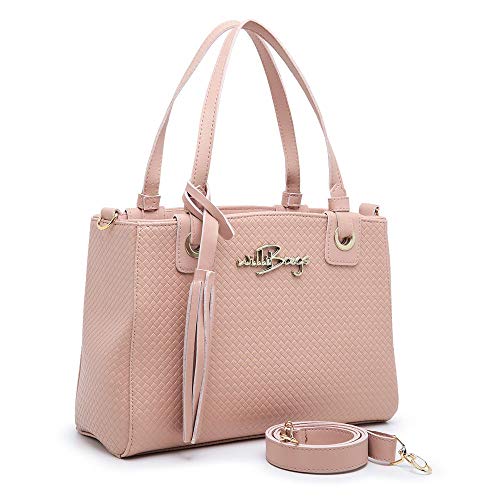 Bolsa Feminina Lorena Sacola Carteira Kit 5 Peças Willibags (Nude)