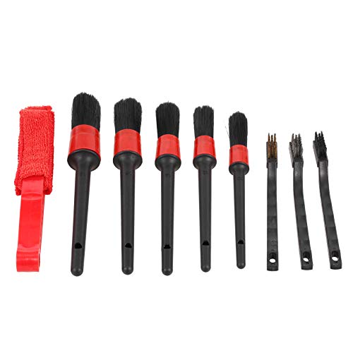pedkit Kit de ferramentas de limpeza de carros, escova de rodas, kit de escova de detalhamento de ca