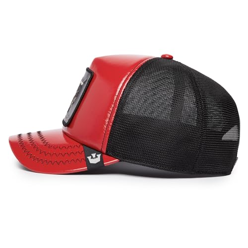 Image of Goorin Bros. Patent Pending Collection Trucker Hat, Red (Pamplona), One Size