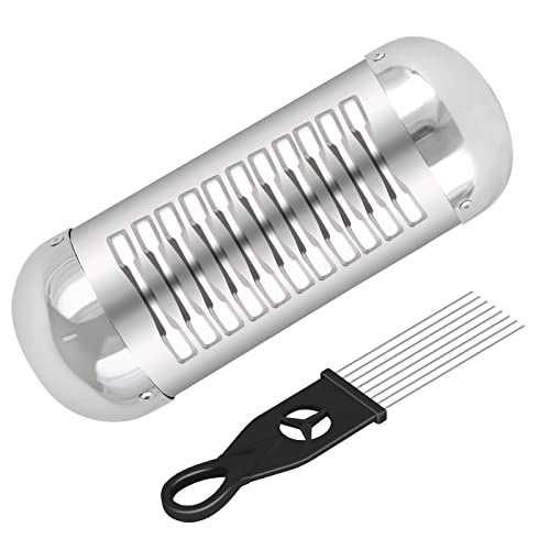 EASTROCK Stainless Steel Guiro Instrument with Scraper