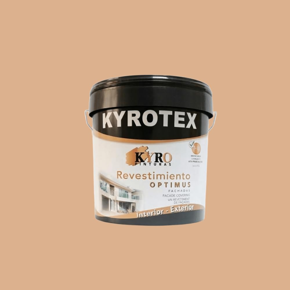 Revestimiento de fachadas KYROTEX OPTIMUS 10 AÑOS, Pintura Carta de colores - 14L (Rojo Turco L-532) — view 3