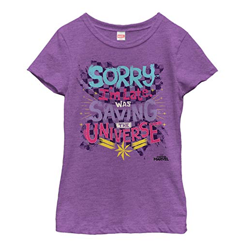 Marvel Girl's Saving Universe T-Shirt