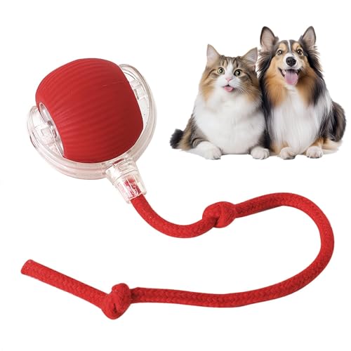 Interactive Dog & Cat Electric Active Toys - Smart Rolling Ball f...