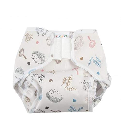 Popolini Couvre-couche Woodland Sur-pantalon respirant avec protection anti-fuite et fermeture Scratch (L 9-15 kg, 1 unité)