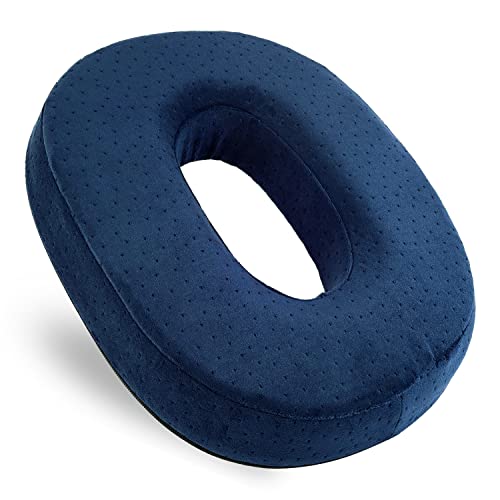 円座クッション 高反発 ドーナツクッション 座布団 クッション 椅子 サポーター 産後 痔 姿勢矯正 女性 男性 オフィス 自宅用