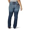 Wrangler-Womens-Retro-Mae-Plus-Size-Mid-Rise-Boot-Cut-Jean Wrangler womens Retro Mae Plus Size Mid Rise Stretch Boot Cut Jeans, Dark Blue, 20-34 US