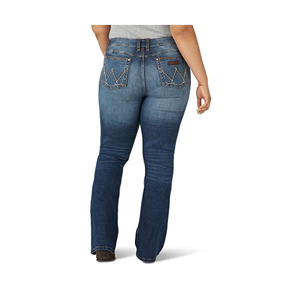 Wrangler-Womens-Retro-Mae-Plus-Size-Mid-Rise-Boot-Cut-Jean Wrangler womens Retro Mae Plus Size Mid Rise Stretch Boot Cut Jeans, Dark Blue, 20-34 US