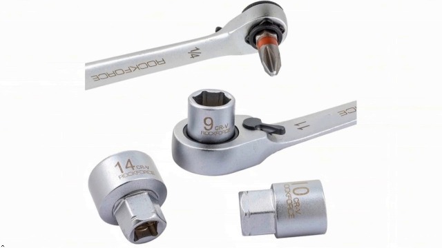 31　4 ROCKFORCE 31-Piece Socket & Bit Set | 1/4