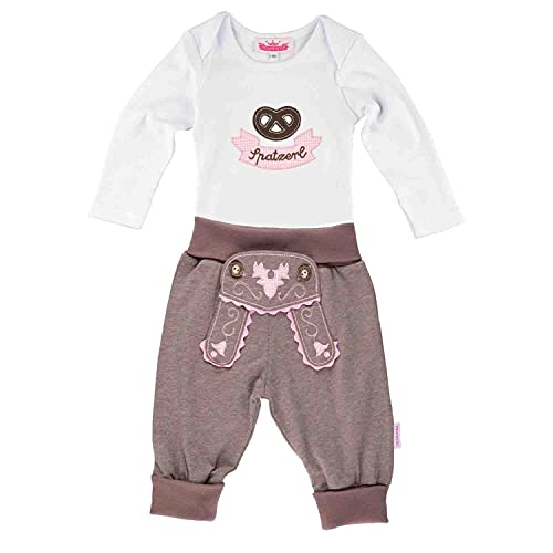 Body bébé à manches longues motif bretzel pour des fêtes de famille inoubliables