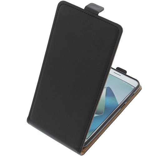foto-kontor Funda Compatible con ASUS ZenFone 4 S630 ZE554KL Protectora Tipo Flip para móvil Negra