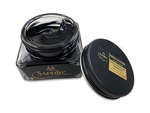 Saphir Médaille d'Or Creme Cuir Gras 75 ml Negro