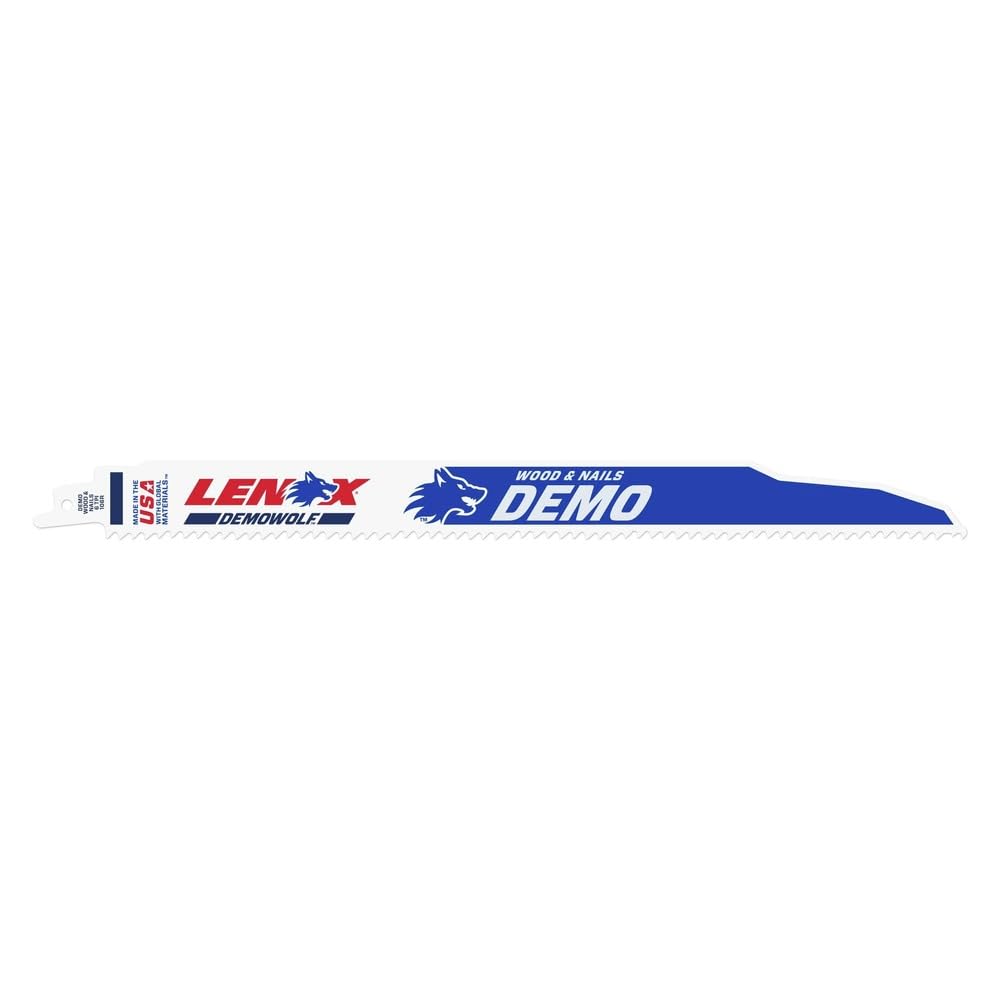 5 x Lenox lama per sega a sciabola Demolition nail-embedded legno 300 mm 30,5 cm