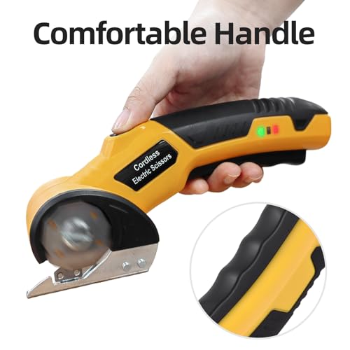 Ciseaux électriques sans fil 4V cutter rotatif de précision