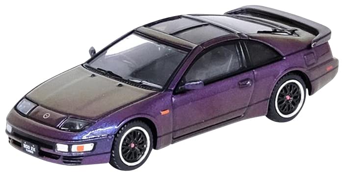 Fairlady Z Z32 RHD Right Hand Drive Midnight Purple II Metallic Hong Kong ANI-Com and Games 2022 1/64 Diecast Model Car by Inno Models IN64-300ZX-MPII