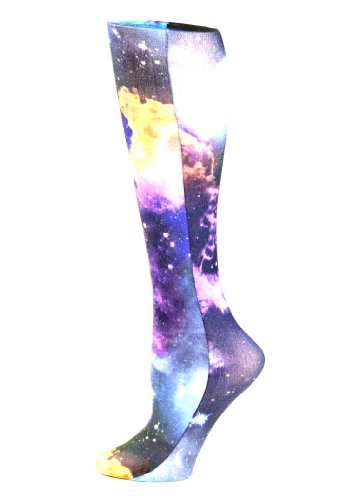 Image of Celeste Stein Therapeutic Graduated Women Compression Socks, Diabetic Socks For Womens, 8-15 mmHg For Regular Calf