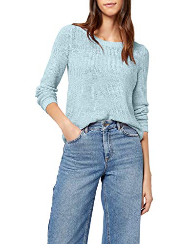 ONLY Damen Onlgeena Xo L/S KNT Noos Pullover,Blau (Cashmere Blue),34...