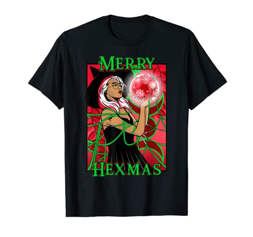 Merry Hexmas Witchy Witchcraft Wicca Magick Magic Goth T-Shirt