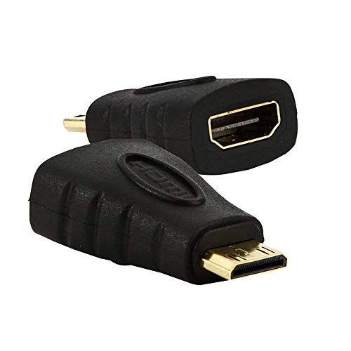 MD9 Adaptador de Audio e Video Hdmi Femea para Mini Hdmi Macho