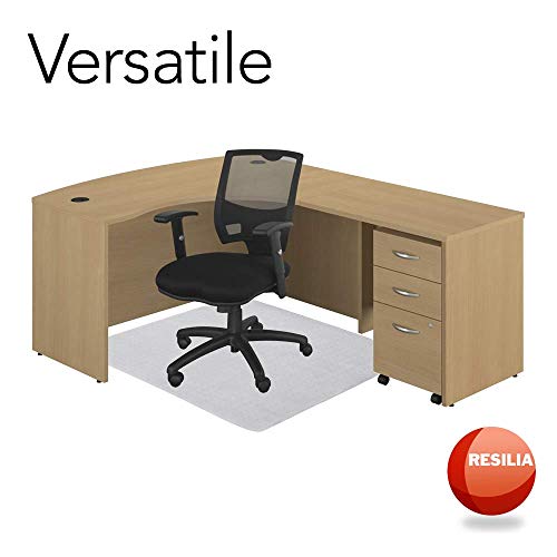 Resilia GM1013 Office Desk Chair Mat - For Low Pile Carpet (With Grippers) Clear thumb #7