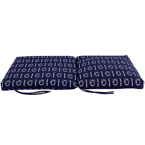 Image of College Covers Everything Comfy Penn State Nittany Lions 2pc Chair Cushion
