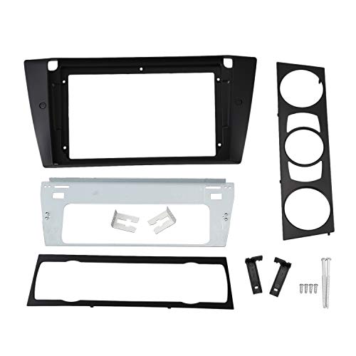 Joskeijky Autoradio Fascia per E90 E91 da cruscotto per lettore DVD steeo 9 pollici piastra frontale
