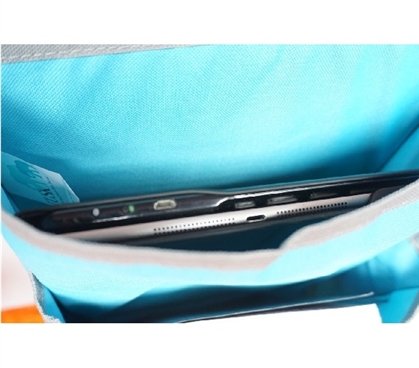 DormCo Bedside Storage Organizer - TUSK Storage - Aqua