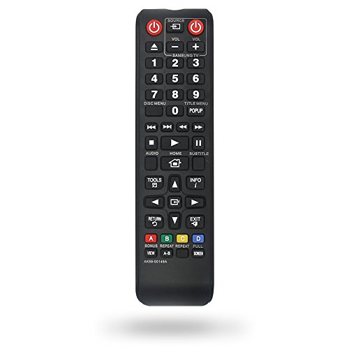 Universal AK59-00149A Remote Control for Samsung Blu-Ray DVD Player BDJ5700 BD-J5700 BDJ5700/ZA BD-J5700/ZA