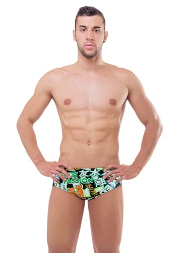 Slip de bain homme Jaked American Manga noir taille 28 maillot piscine
