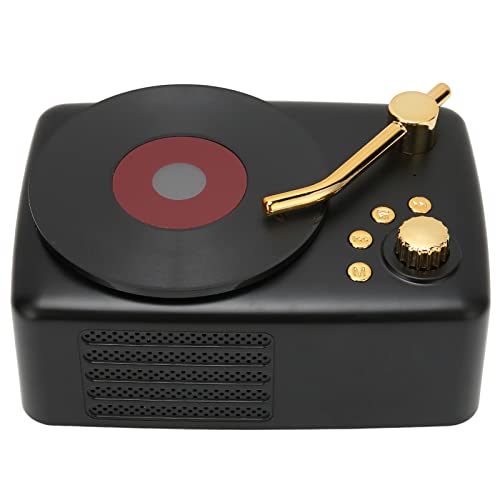 Haut-Parleur Bluetooth Stéréo USB Charge Retro Turntable Design Portable Mini Haut-Parleur sans Fil pour Home Party… - Les Beatles, Paul McCartney, John Lennon, RIngo Starr, George Harrison Haut-Parleur Bluetooth Stéréo USB Charge Retro Turntable Design Portable Mini Haut-Parleur sans Fil pour Home Party… – Image 7