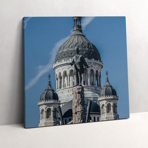 Tableaux 60x60cm Monument Avram Iancu pour décoration murale d'art