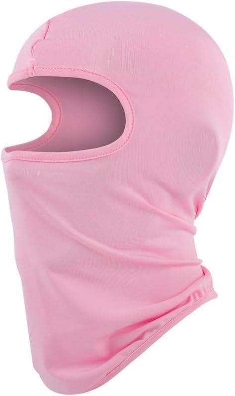 Image of Kids Lightweight and Breathbale Balaclava-Face-Mask - Boys Girls Windproof UV Protector Neck Gaiter Skiing Cycling Scarf
