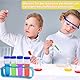 Cfcyhla Pipette Kinder 10 Stück Plastik Pipetten Kinder 5 ML,Silikon Plastik Pipette Baby 5ml,Pipette Set mit Tropfpipetten und Reagenzglasständer für Baby-Futterspender, Süßigkeitenformen