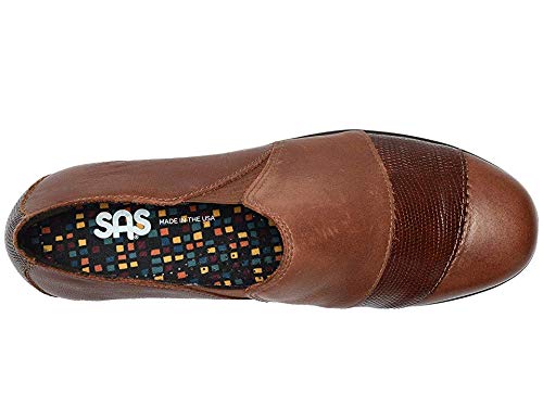 Image of SAS Women's Taylor Comfort Wedge Slip-On Shoes with Tassels - Leather Upper