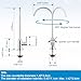 Under Sink Water Filter - Water Filter with Faucet for Home Bar and Bathroom,Highly Effective Reduces Chlorine,Bad Taste&Odor,Good Choice for a Countertop Ice Maker,Coffee Maker and Skin Care