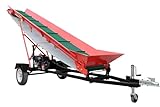 Chery Industrial Heavy-Duty Firewood Conveyor, 6.5 hp 208cc Gasoline Engine, Adjustable Speed & Height