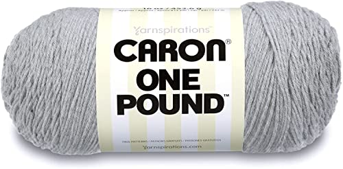 Image of Caron One Pound Soft Graymix Yarn - 2 Pack of 454g /16oz - Acrylic - 4 Medium (Worsted) - 812 Yards - Knitting /Crochet