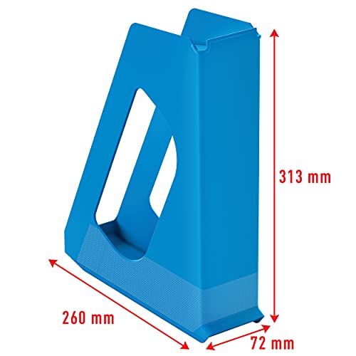 Porte-revues plastique rigide Esselte VIVIDA pour regrouper vos brochures et dossiers A4 - 3