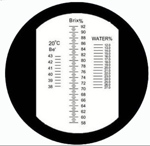 Hand Held H1y Brix Refractometer Rhbn-92atc Built-in Calibration Knob 6pcs Per Lot