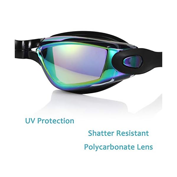 Aegend Swim Goggles, Swimming Goggles No Leaking Full Protection Adult Men Women Youth - Image 4
