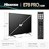Hisense 65" 65E78QTUK PRO 144Hz QLED Smart AI TV - Hi-View AI Engine, 144Hz Game Mode PRO, Dolby Atmos, Quantum Dot Colour with Freely, Disney +, YouTube, Netflix
