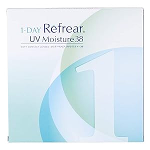 ワンデーリフレアUVモイスチャー38 1日使い捨て コンタクトレンズ 1箱30枚