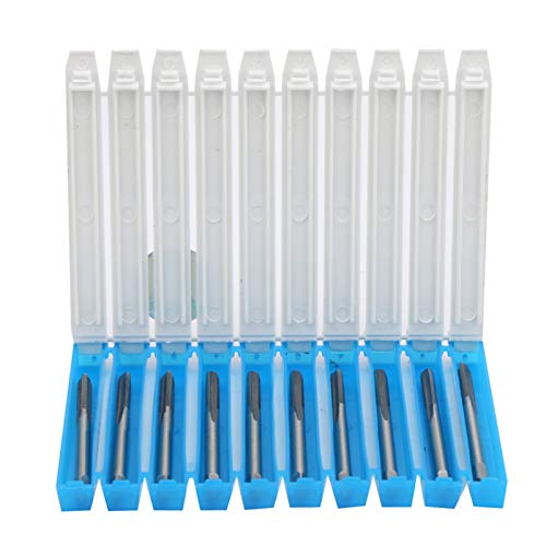 M3 x 0,5 mm/0,02 pol H2 HSS, rosca de mão direita durável de aço de alta velocidade