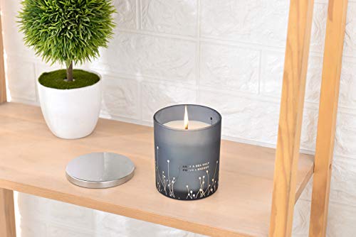 White Sage Sea Salt Wood Wick Soy Scented Candle, 10.6 oz | Sage Candle for Cleansing House | Aromatherapy Energy Cleansing Candle for Home, Meditation, Clean Burning Long Lasting - Image 7