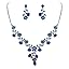 2pcs_Blue Silver-Plated-Base 2pcs_Blue Silver-Plated-Base
